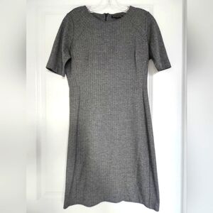 Banana Republic Herringbone Short Sleeve Midi Dress size 4